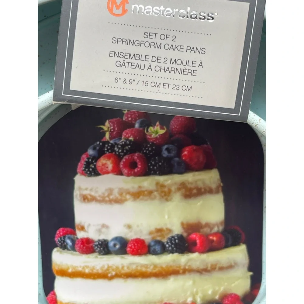 Master Class Springform Cake Pans 2Pc 6